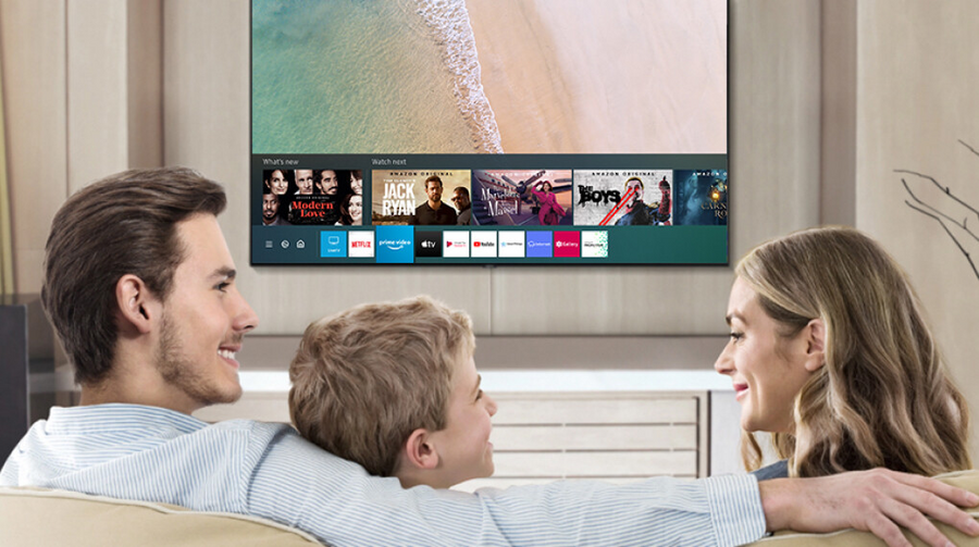 Smart Tivi Samsung 4K 55 inch 55DU8000 Crystal UHD